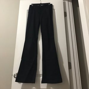 AG Janis High Waist Super Flare Jeans, Black